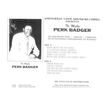 Perk Badger LP